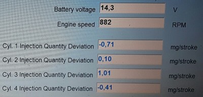Postój silnik nagrzany 85stC