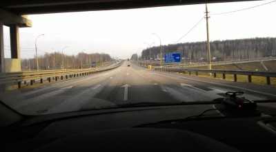 Wyjechalem z Moskwy .....100km 3 godziny