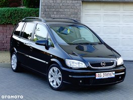 Opel Zafira 2.0 TURBO 200KM OPC Skóra DVD Klima Recaro Tempomat Alu 17 Serwis.jpg